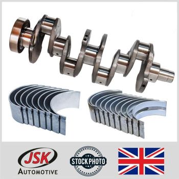 Crankshaft with Main & Conrod Bearings Kit for Perkins 1104C-E44 CAT C4.4 3054C