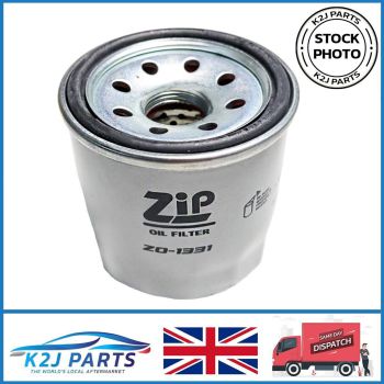 Zip Oil Filter for Nissan & Renault Petrol Models M20 Thread 1.5mm Pitch
