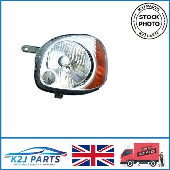 Passenger Side Headlight for Hyundai Amica / Atos 1997-2004 Left Hand Headlamp