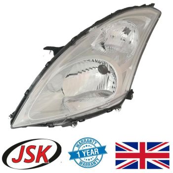 Passenger Side Headlight for Suzuki Swift 2010-2017 Left Hand Near Side Headlamp