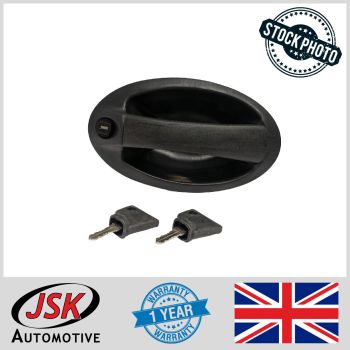 For JCB Excavator Loader LH Left Hand Outer Door Handle Keys Replaces 332/A3730