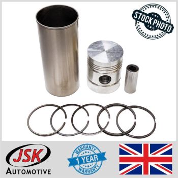 Piston with Liner & Rings Set for MF Perkins A3.152 A4.203 Engines 91.35mm Bore