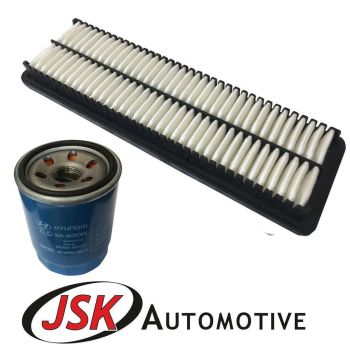 Genuine Hyundai Service Kit Air & Oil Filter for i10 2013-2018 1.0 & 1.2 Petrol
