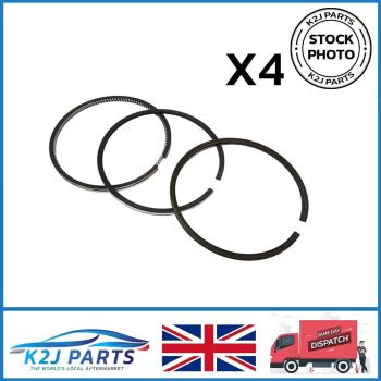 Full Piston Ring Set for Peugeot 504 505 604 Ford Mahindra Bolero 2.5 XD3P XD2