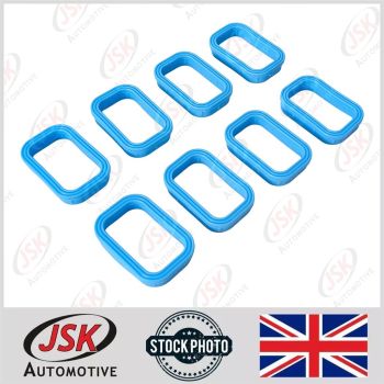 DT224 DT244 Inlet Manifold Gasket 8pc Set for LR 2.2 2.4 Td4 Defender JG X-Type