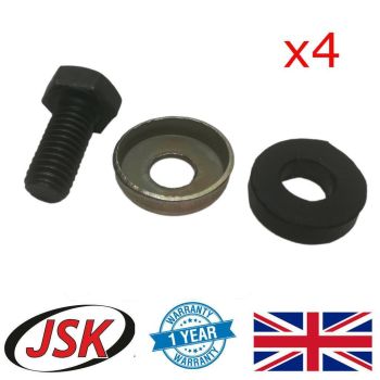 Valve Tappet Rocker Cover Bolts Caps & Rubbers for Perkins AD3.152 Engine