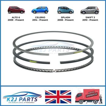 K10B K12B 1 Cylinder Piston Rings Set for 1.0 1.2 Petrol Alto Splash Swift 3