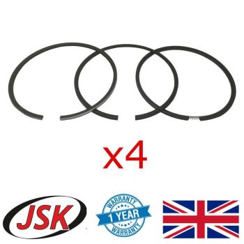Genuine JCB Piston Ring Set 12pc for 4.8L Non Turbo DieselMax EcoMax 106mm Bore