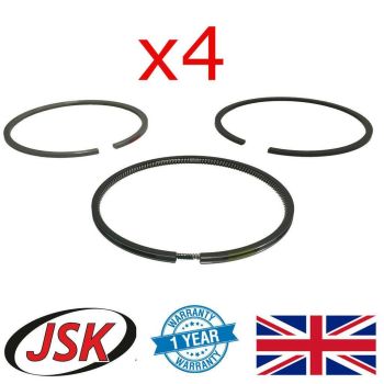 Piston Ring Set 12pc STD 84mm for Perkins 4-Cyl 404A-22 404C-22 404D-22 104-22