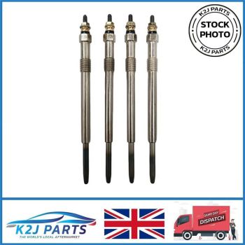 4x Dual Coil Glow Plugs For Jaguar X-Type X400 2.0D 2.2D Diesel Engines 2003-09