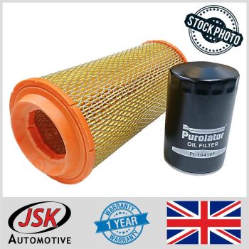 Oil Filter And Air Filter Set / Kit To Suit Tata 2.0 Diesel Telcoline