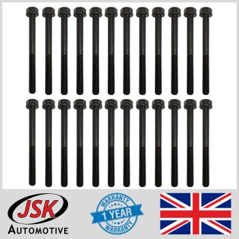 26pc Cylinder Head Bolts Set For Cummins 5.9L 6.7L 4.5L 24V ISB QSB JCB CASE