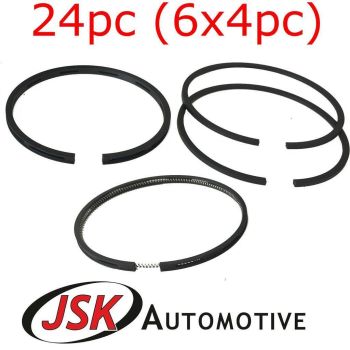 24pc Piston Ring Kit 127mm STD for Leyland 690 O.690 Thickness 3.5mm 6.5mm