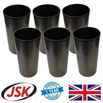 Finished Cylinder Liners 6pc for 107.25mm Bore Leyland 401 Engine 