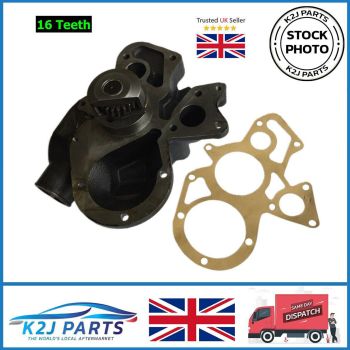Water Pump 16T Massey Ferguson 6235 6245 6255 6260 6265 6270 6280 6290 Perkins