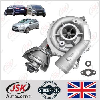 Turbocharger for Ford 2.0 TDCi Focus Mk2 Mondeo Mk4 C/S-Max Kuga 2004-2015