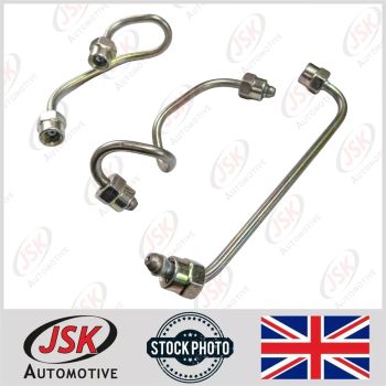 Fuel Injector Pipes 3pc for Mitsubishi L3E Case CX17B NH E18B Doosan DX15