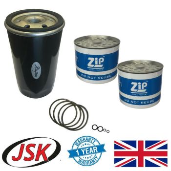 Oil & Fuel Filters to suit JCB 2CX 3C 3CX 4C 406 410 420 430 for Perkins Leyland