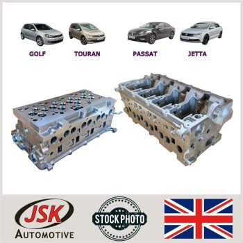 Cylinder Head For VW Golf Jetta Passat Touran 2.0 TDi 16V