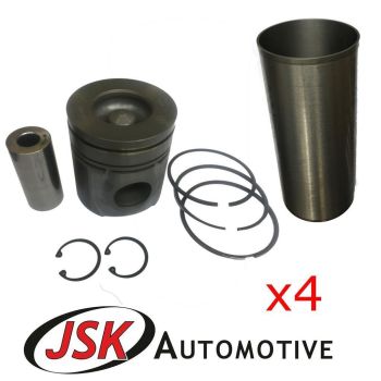 103mm Pistons, Gudgeon Pins, Rings, Cylinder Liners & Circlips JCB 444 DieselMax
