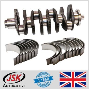 Crankshaft Assembly with Main & Conrod Bearings Kit for JCB 444 DieselMax Engine