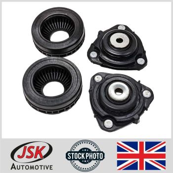 Front Strut Mounts Pair LH & RH with Bearings for Ford Fiesta 1.2 1.3 1.4 1.6L