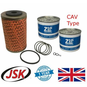 Oil and 2 CAV Filter Set for Massey Ferguson 35 35X 135 140 142 148 152 154 164