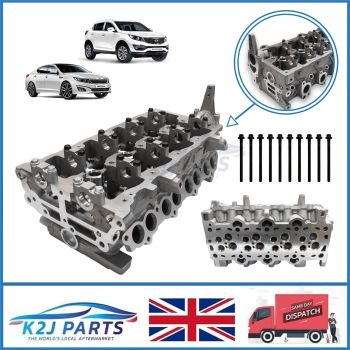 D4FD Cylinder Head with 10pc Bolts for 1.7 CRDi Kia Sportage Carens Optima