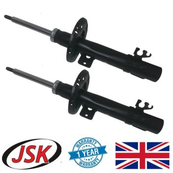 Front Shock Absorber Pair To Suit VW Polo Seat Ibiza Skoda Rapid Audi A1