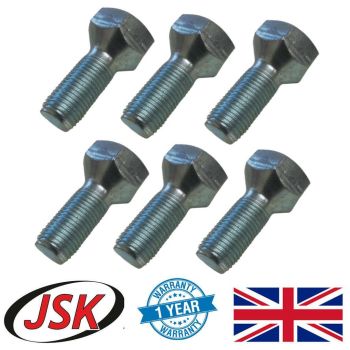 Front Wheel Bolt 6pc Set Massey Ferguson 35 65 135 148 165 230 231 240 265 550
