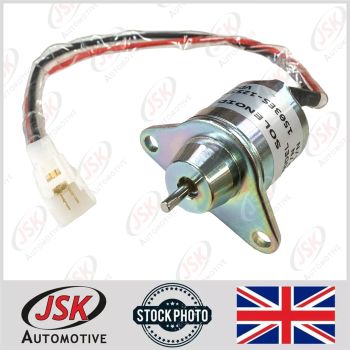 Fuel Stop Solenoid for Yanmar 3TNV70 3TNV76 3TNE84 3TNE88 4TNE84 4TNV84 4TNV94L