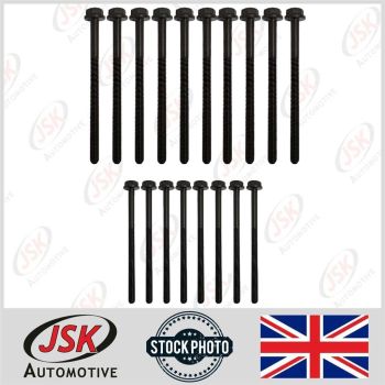 18pc Cylinder Head Bolt Set For Ford TDCi Transit Mondeo Jaguar Land Rover LDV