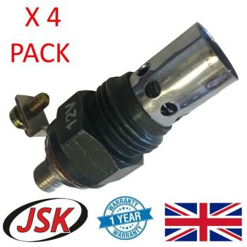 4X Heater Plug Screw Connector for Perkins AD3.152 AD4.203 4.248 6.354 V8.540