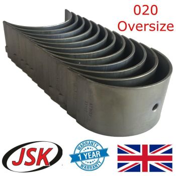 Big End Conrod Bearings 020 Oversize for Leyland 370 400 401 402 410 411 412