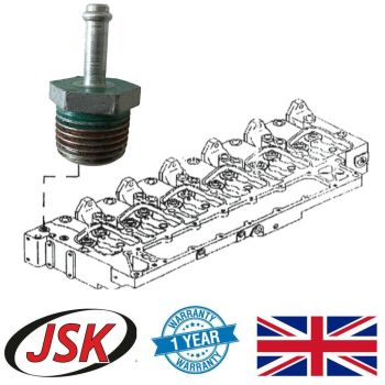 Cylinder Head Tee Hose Connector for Cummins 5.9L 6B 6BT 6BTA JCB DAF Case IH ..