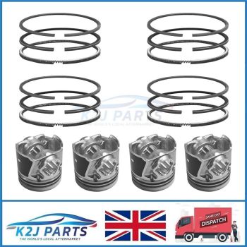 D4FA D4FC 1.4 1.5 Piston & Ring Set For Hyundai i20 i30 Kia Rio Venga 2010-2019