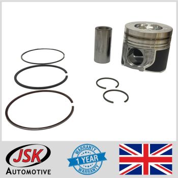 204DTD Full Piston set with Piston rings for Jaguar/ Land Rover 2.0L