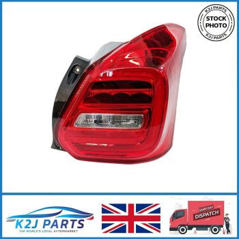 Tail Light Driver's Side RH for Suzuki Swift V 2017 - 2021 Replaces 3565053R01
