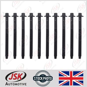 DV6 DV5 Head Bolts 10pc Set for Citroen 1.4 1.5 1.6 HDi C3 C4 Cactus Dispatch...