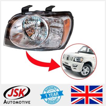 Head Light LH for Mahindra Scorpio Type 2 (2008 - 2014) Replaces 1701AAA02571N