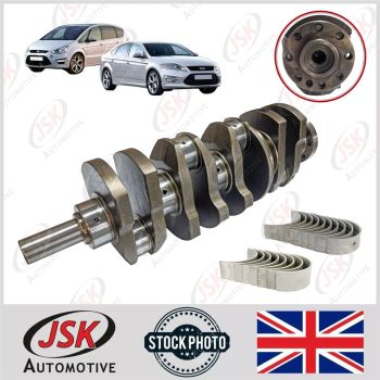 KNBA KNWA Crankshaft with Bearings for Ford 2.2 TDCi S-Max Galaxy II Mondeo IV  
