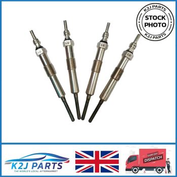 4X Heater Glow Plugs for Renault 1.5 DCi K9K Clio MK3 MK3 Dacia - Dual Core