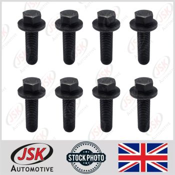 M12x1.7 Hexagon Flange Head Cap Flywheel Bolt 8pc for Cummins 4BT 6BT 6CT ISC8.3