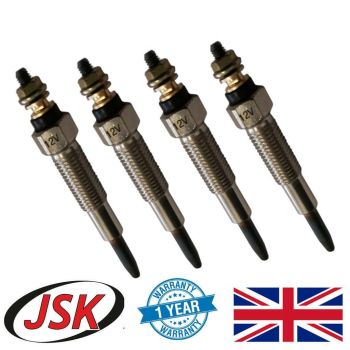 4x Heater Glow Plugs for Perkins 404C-22 404C-22T 404D-22 404D-22T 104-19 104-22