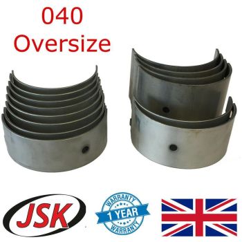 14pc Main Crankshaft Bearing Set 040 OverSize for Leyland 680 Engines