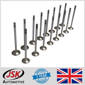 Set of Intake & Exhaust Valves for Mercedes-Benz OM651 2.2 CDi Engines 16pcs