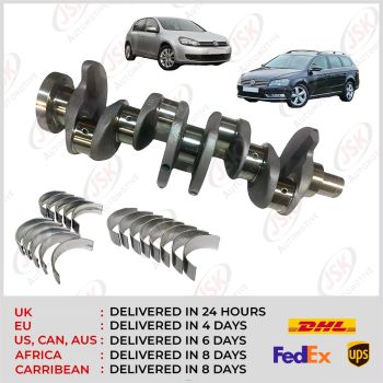 CAYD CAYE CLNA CAYC CAYB Crankshaft With Main & Conrod Bearings for VW 1.6 TDI