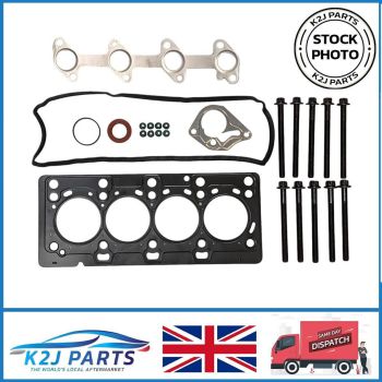 Cylinder Head Gasket Set & Head Bolts for Renault Clio Nissan Micra K12 1.5dCi