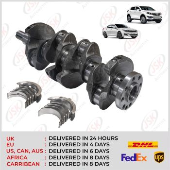 D4FD Crankshaft with Main & Rod Bearings Set for 1.7 CRDi Sportage Optima Carens