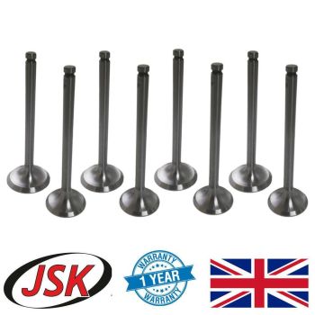 Head Valve Set 8pc Inlet & Exhaust Perkins P4 Engine in Nuffield DM3-V & DM4